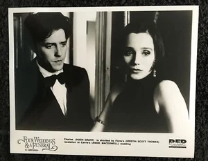 PUBLICITY PHOTOGRAPH - from FOUR WEDDINGS AND A FUNERAL(d) (1994) - Hugh Gra... - Picture 1 of 1