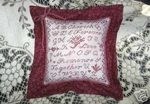 A SPOT OF LOVE SAMPLER - KREUZSTICH - MITTERNACHTSSTICH - Bild 1 von 1
