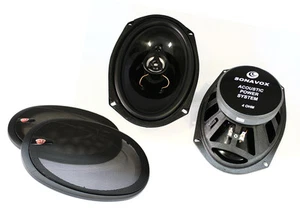 SONAVOX XLINE XL693P casse ovali 6x9" - 15x23 cm 3 vie 200 watts con griglie - Imagen 1 de 1