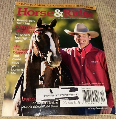 Horse & Rider Magazine - December 2003 Clinton Anderson Why He’s Hot Right Now! - Image 1 of 4