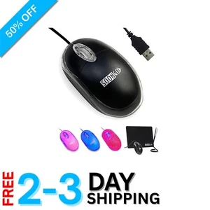 Lightweight Wired Mouse for PC/Laptop with 1.5M Cable – Plug & Play Convenience - Picture 1 of 11