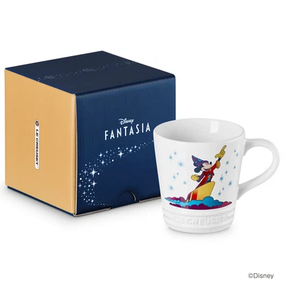 Le Creuset Disney Fantasia Neo Mag White New Gift From Japan - Image 1 of 4