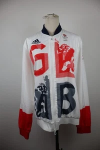 ADIDAS STELLA MC CARTNEY TEAM GB RIO 2016 FELPA ZIP DONNA 38 40 WOMAN JACKET - Imagen 1 de 10