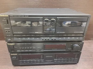Techniks RS-X301 deck, sintonizador ST-X301L, ecualizador SH-E66 - Imagen 1 de 12