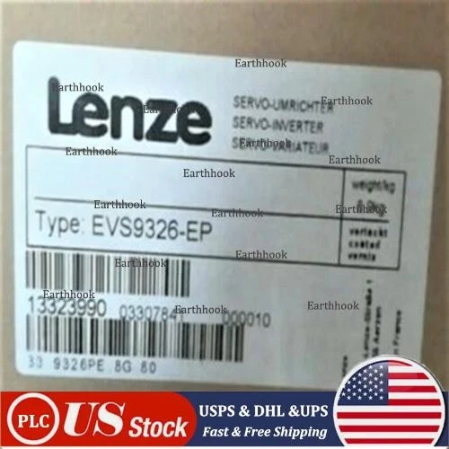 US Free TAX EVS9326-EP NEW LENZE SERVO INVERTER EVS9326-EP EVS9326EP - Image 1 of 1