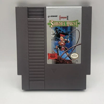 Castlevania II: Simon's Quest NES Game Cartridge Tested Authentic Konami Case - Image 1 of 4