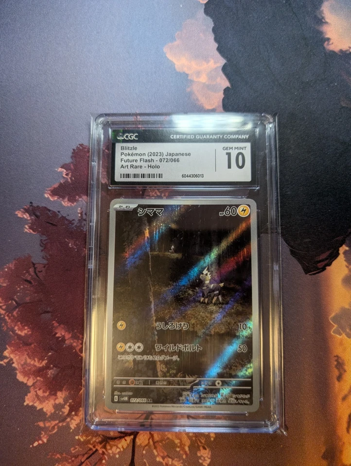 Blitzle 072/066 CGC 10 Gem Mint Pokemon Future Flash SV4M JP Japanese Graded - Image 1 of 1