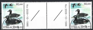 Aland - Enten ZWS-Paar gestempelt 1987 Mi. 22 - Bild 1 von 1