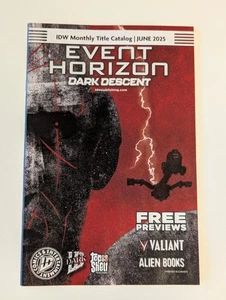 IDW Monthly Title Catalog (2025) June - Event Horizon Cover - Comic Issue  - Bild 1 von 2