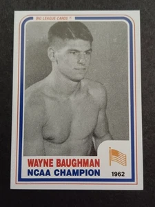 Wayne Baughman 1985 Big League Karten Legends of Wrestling Collegiate - Oklahoma - Bild 1 von 2