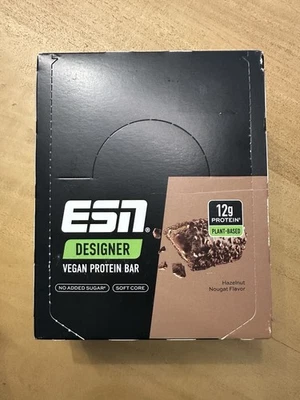 ESN Protein Bar Vegan Hazelnut Nougat MHD Ware