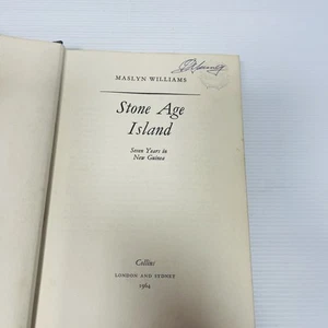 Isla Edad de Piedra: Siete Años en Nueva Guinea por M Williams (1964 1ª Edición HC) - Imagen 1 de 11