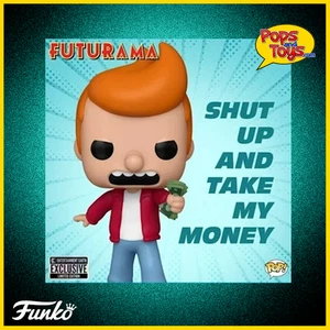 Futurama Philip J Fry Meme Dinero Exclusivo Edición Limitada Funko Pop! #1782 NUEVO - Imagen 1 de 10