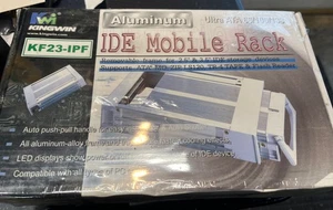 Kingwin KF22-IPF Aluminum Ultra ATA 66/100/133 IDE Mobile Rack - Picture 1 of 4