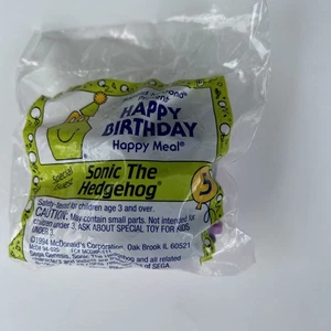 De colección 1994 McDonald's Feliz Cumpleaños Sonic The Hedgeho Happy Meal To #5 - Imagen 1 de 7