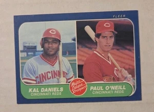 1986 Fleer Rookie #646 RC Paul Oneill Cincinnati Reds - Foto 1 di 1