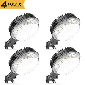 LED Barn Light 80W Dusk to Dawn with Photocell, Outdoor Yard Area Light(4Pack ) - Picture 1 of 10