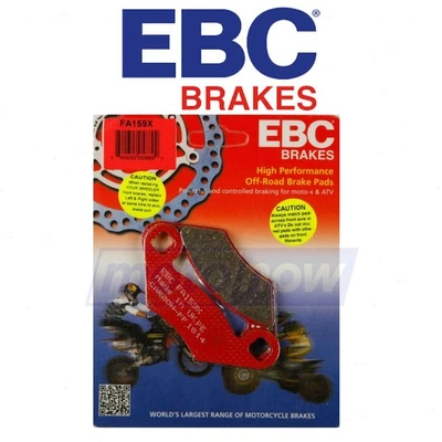 EBC Front X Series Carbon Brake Pads for 2004-2005 Polaris ATP 500 - Brake fl Foto 1 de 4
