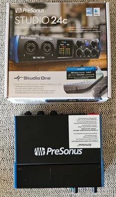 PRESONUS STUDIO 24C BRAND NEW NEVER USED MIDI INTERFACE USB-C 2x2 AUDIO - Image 1 of 4