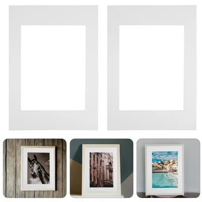  10 Pcs Photo Board for Pictures Frame Cardboard Frames Mat Paper - Imagen 1 de 4