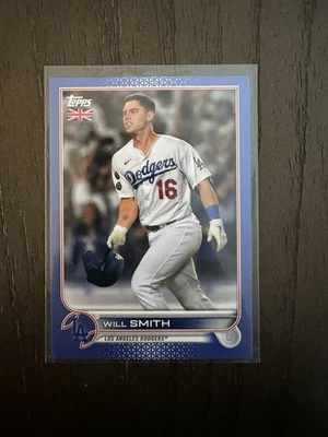 2022 Topps UK Edition - Will Smith #61 Blue /75 - Image 1 of 2