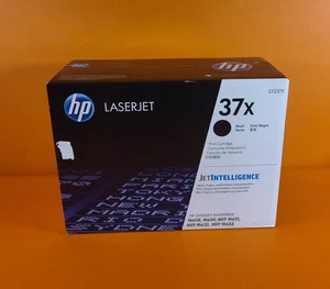 Toner cartuccia stampa originale HP 37X nero CF237X *NUOVO sigillato, usura scatola* - Foto 1 di 5