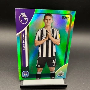 2025-26 Topps Premier League #220 Sven Botman Green Refractor /99 - Picture 1 of 2