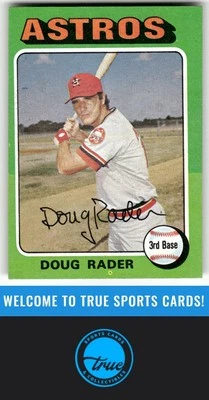 1975 Topps Mini #165 Doug Rader - Image 1 of 2
