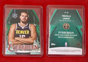25/26 Topps Holiday Basketball Nikola Jokic Evergreen Uncut Error Misprint SSP - Bild 1 von 1
