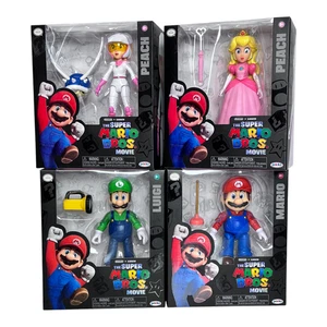 The Super Mario Bros Movie 5" Actionfiguren Mario Luigi Peach x2 BRANDNEU - Bild 1 von 62