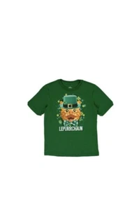 Way To Celebrate Boys XL(14-16) St. Patrick's Green Short Sleeve Graphic T-Shirt - Picture 1 of 7