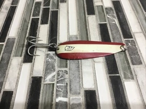 EPPINGER Dardevle Spoon rot/weiß Original Angelköder Vintage - Bild 1 von 6