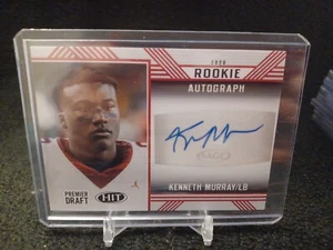 2020 Sage Premier Draft Kenneth Murray Rookie Autograph (card #A65) - Picture 1 of 2
