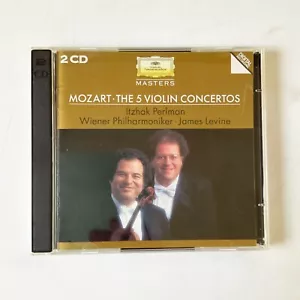 Itzhak Perlman 5 Violin Concertos CD 1995 Classical Music Virtuoso Violinist - Imagen 1 de 11