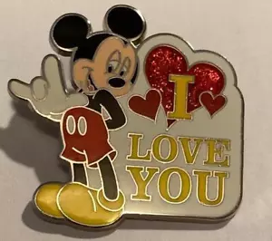 Mickey Mouse - Sign language I Love You - Picture 1 of 1