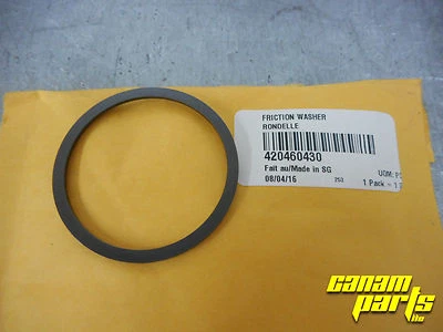 Can Am OEM BRP Outlander Renegade Primary Clutch Friction Washer 420460430 - Image 1 of 3