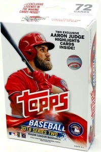 2018 TOPPS SERIES 2 BASEBALL HANGER 12 PACK LOT BLOWOUT CARDS - Picture 1 of 2