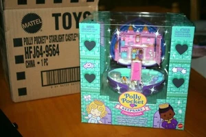 2021 Colección Polly Pocket Keepsake Starlight Castle Compact-NUEVO W / Shipper - Imagen 1 de 7