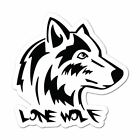 Lone Wolf Club Sticker Decal Ranger Howl Dog