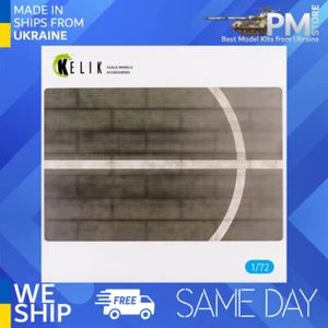 Kelik KS72054 1/72 HMS Argus 1943 Tipo2 Base Acrilico 3mm 280 180mm 170g per qualsiasi - Foto 1 di 4