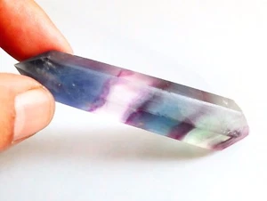 SHOLA Echt 274,0 Ct Natürlicher Mehrfarbig Fluorit Riese Heilstein, Fluorite - Bild 1 von 2