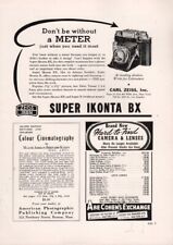 Zeiss Ikon - Super Ikonta BX Kamera - Original Magazin Anzeige -