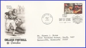 USA3 #3143 ADDR PCS ARTCRAFT FDC   Paul Bear Bryant - Picture 1 of 1