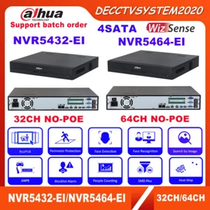Dahua WizSense NVR5432-EI(32CH) NVR5464-EI(64CH) 32MP Rilevamento e riconoscimento facciale - Foto 1 di 17