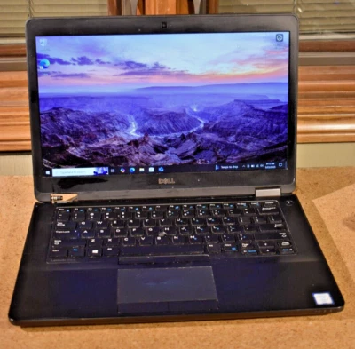 Cámara web Dell Latitude E5470 Core i7-6600U 8GB 128GB SSD 1920x1080 Windows 10 Foto 1 de 4