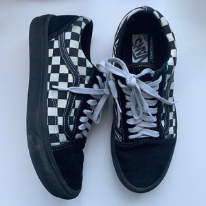 chunky vans slip ons