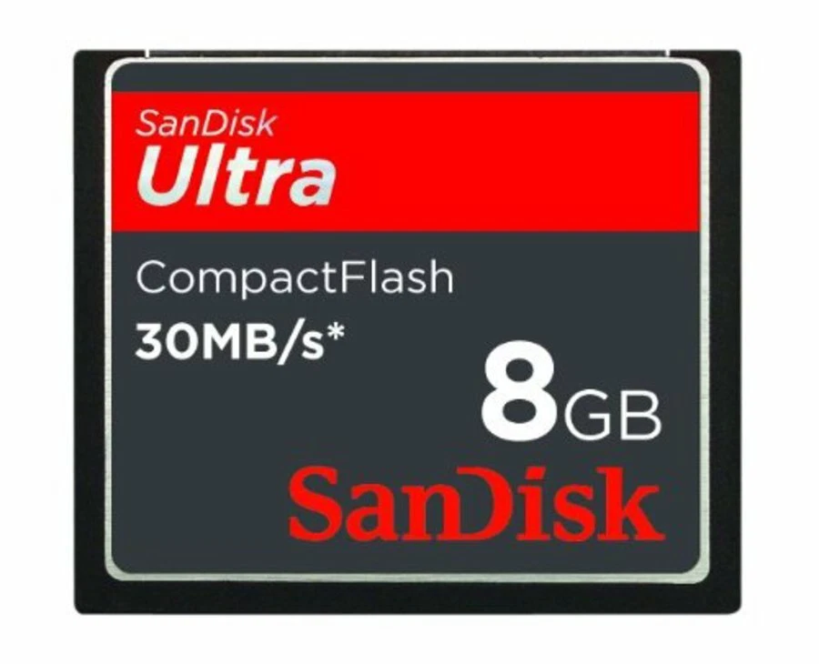 SanDisk Ultra CompactFlash 8 GB Memory Card 30MB/s (SDCFH-008G-U46) - Image 1 of 1