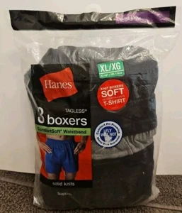 Hanes Herren Boxershorts 3er Pack Comfort Soft Knit - Bild 1 von 3