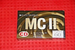 NASTRO CASSETTA VUOTO M ELECTRONIC MC II 60 CROMATO TIPO II (1) (SIGILLATO) - Foto 1 di 3