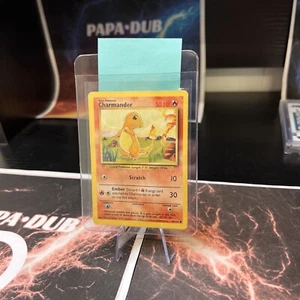 Charmander - Basisset - 46/102 - Common - Pokémonkarte - Unbegrenzte Auflage LP - Bild 1 von 4